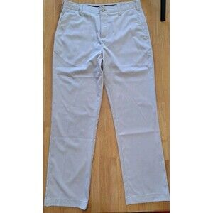 BCG Chino Golf/Tech Pants Men 30/30 Khaki Stretch Flat Front Moisture Wick Pants